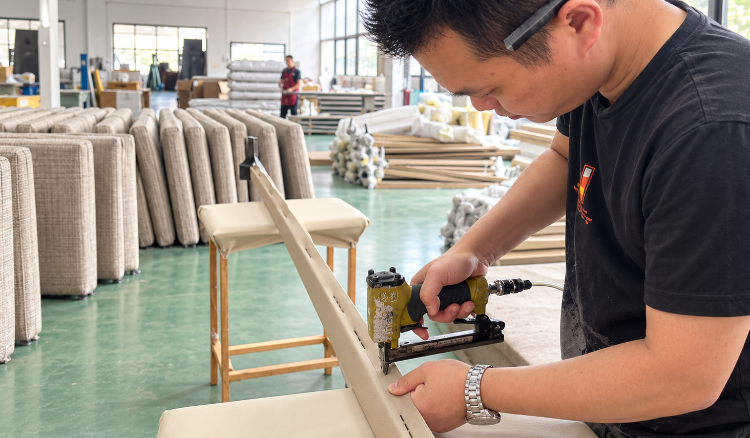 STANDEE HOME workshop upholstery assembly